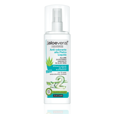 Zuccari Anti-Odorante alla Pietra Liquida Linea Aloe Flacone 100ml