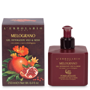 L'Erbolario Gel Detergente Viso & Mani Melograno 250 ml