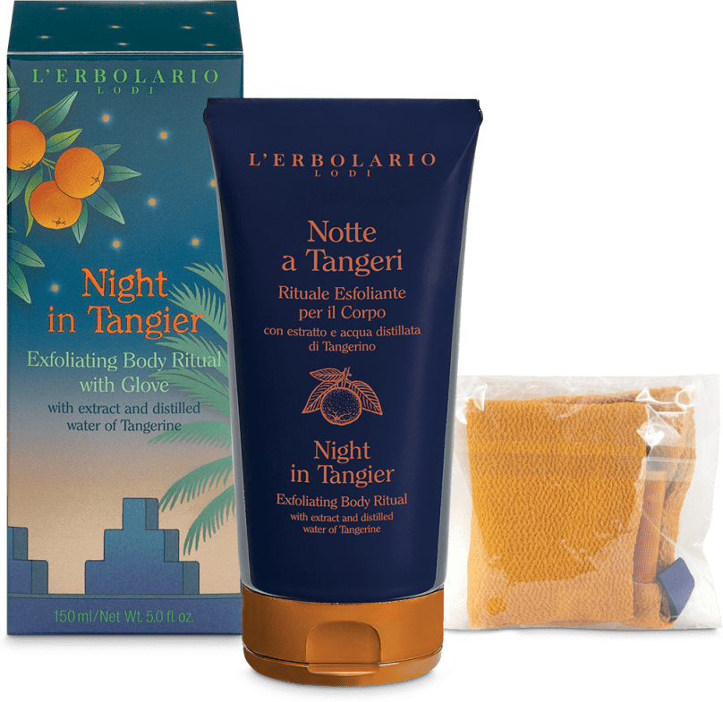 l'erbolario rituale esfoliante per il corpo notte a tangeri 150 ml