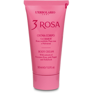 L'Erbolario Crema Corpo minitaglia 3 Rosa 30 ml