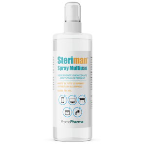 PromoPharma Steriman® Spray Multiuso 500 ml 75% di alcool