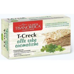 Tisanoreica T-Creck Crackers Erbe Aromatiche 100 g