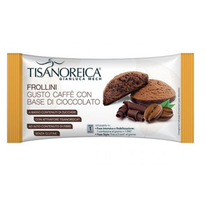 Tisanoreica FROLLINI CAFFE' CON BASE DI CIOCCOLATO 50 G