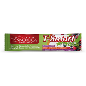 Tisanoreica Barretta Cioccolato Fondente e Frutti Rossi 35 gr