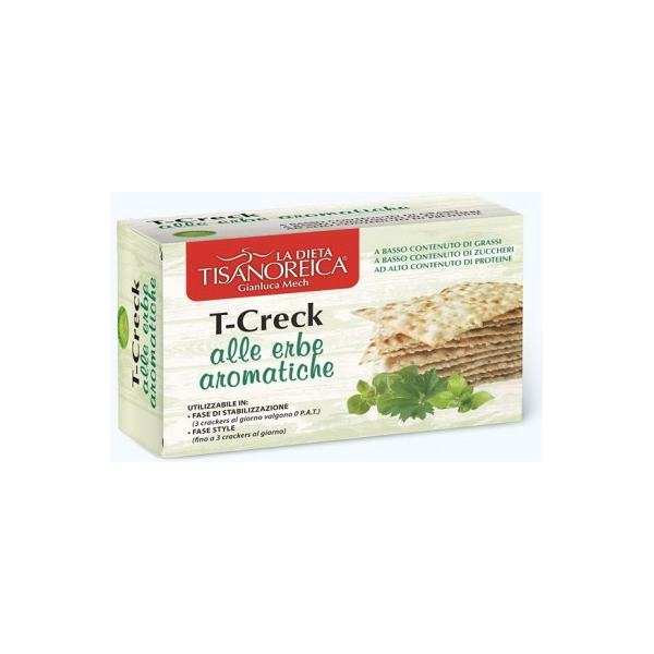 tisanoreica t-creck crackers erbe aromatiche 100 g