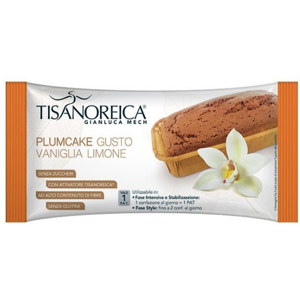 Tisanoreica PLUMCAKE GUSTO VANIGLIA LIMONE 50 gr