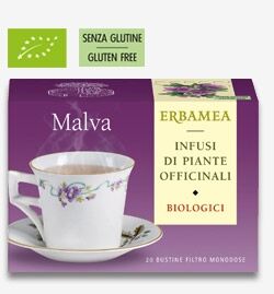 Erbamea MALVA 20 bustine filtro da agricoltura Biologica Erbamea MALVA 20 bustine filtro da agricoltura Biologica