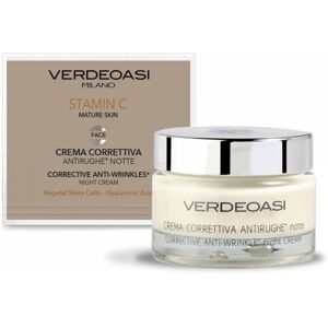 Verdeoasi CREMA ANTIRUGHE Correttiva notte staminali+jaluronico 50ML