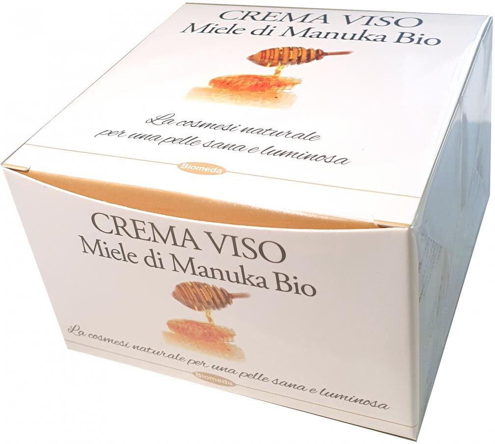 Biomeda CREMA VISO CON MIELE DI MANUKA 50 ML