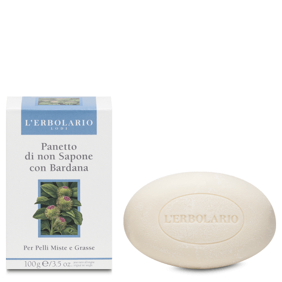 L'Erbolario Panetto di non Sapone per Pelli Miste e Grasse 100 g