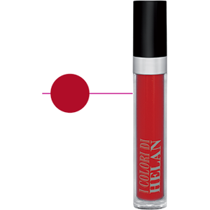 Helan I COLORI DI HELAN - LABBRA - Rossetto Liquido Effetto Lacca Matt - Rosso R