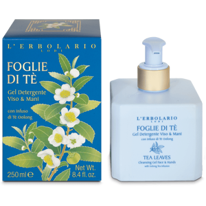 L' Erbolario Foglie di Tè Detergente viso e mani 250 ml