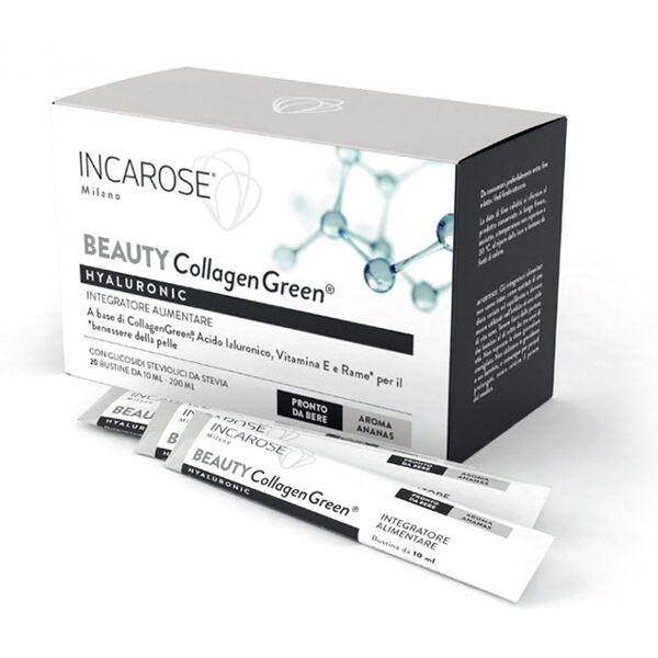 incarose beauty collagen green