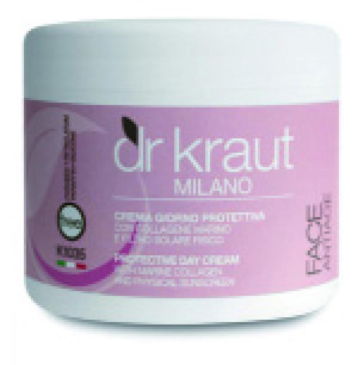 Dr. Kraut Crema giorno PROTETTIVA collagene marino+filtro solare 500ML