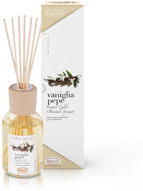 helan i profumi della casa bastoncini aromatici vaniglia pepe 100 ml