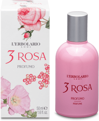 L'Erbolario Profumo 3 Rosa 50 ml