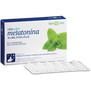 Bios Line VitaCalm Melatonina Sublinguale 120 compresse sublinguali