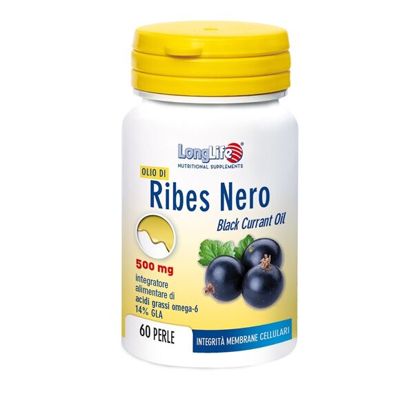 longlife olio di ribes nero 500mg  60 perle