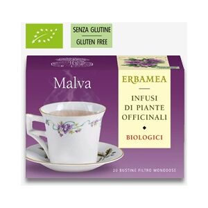 Erbamea MALVA 20 bustine filtro da agricoltura Biologica