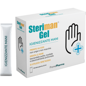 PromoPharma Steriman® Gel 50 stick 70% di alcool 20 stick pack