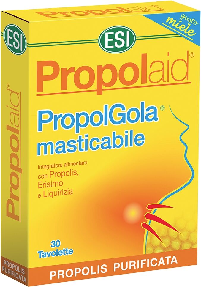 Esi PropolGola masticabile Miele 30 tavolette