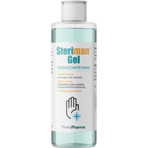 PromoPharma Steriman® Gel flacone 100 ml 70% di alcool