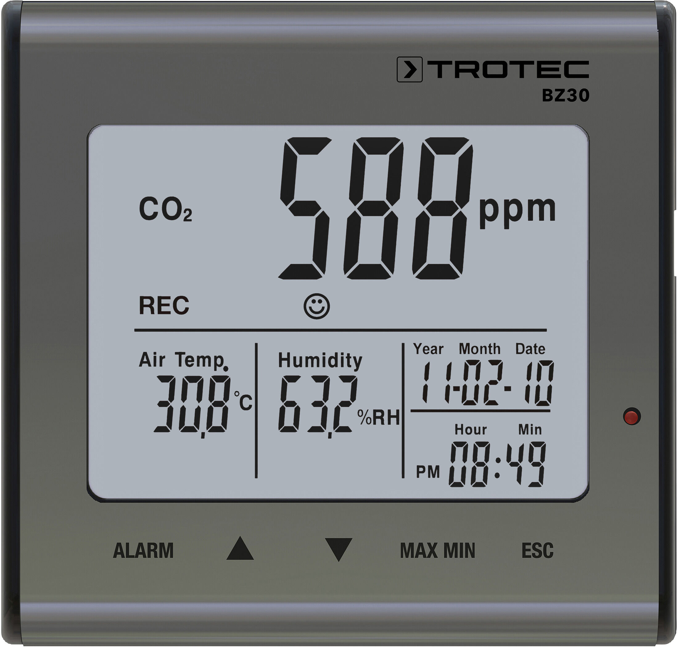 Trotec Registratore dati sulla qualità dell'aria - CO₂ BZ30