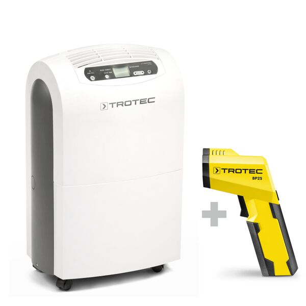 trotec deumidificatore comfort ttk 100 e + pirometro/scanner del punto di rugiada bp25