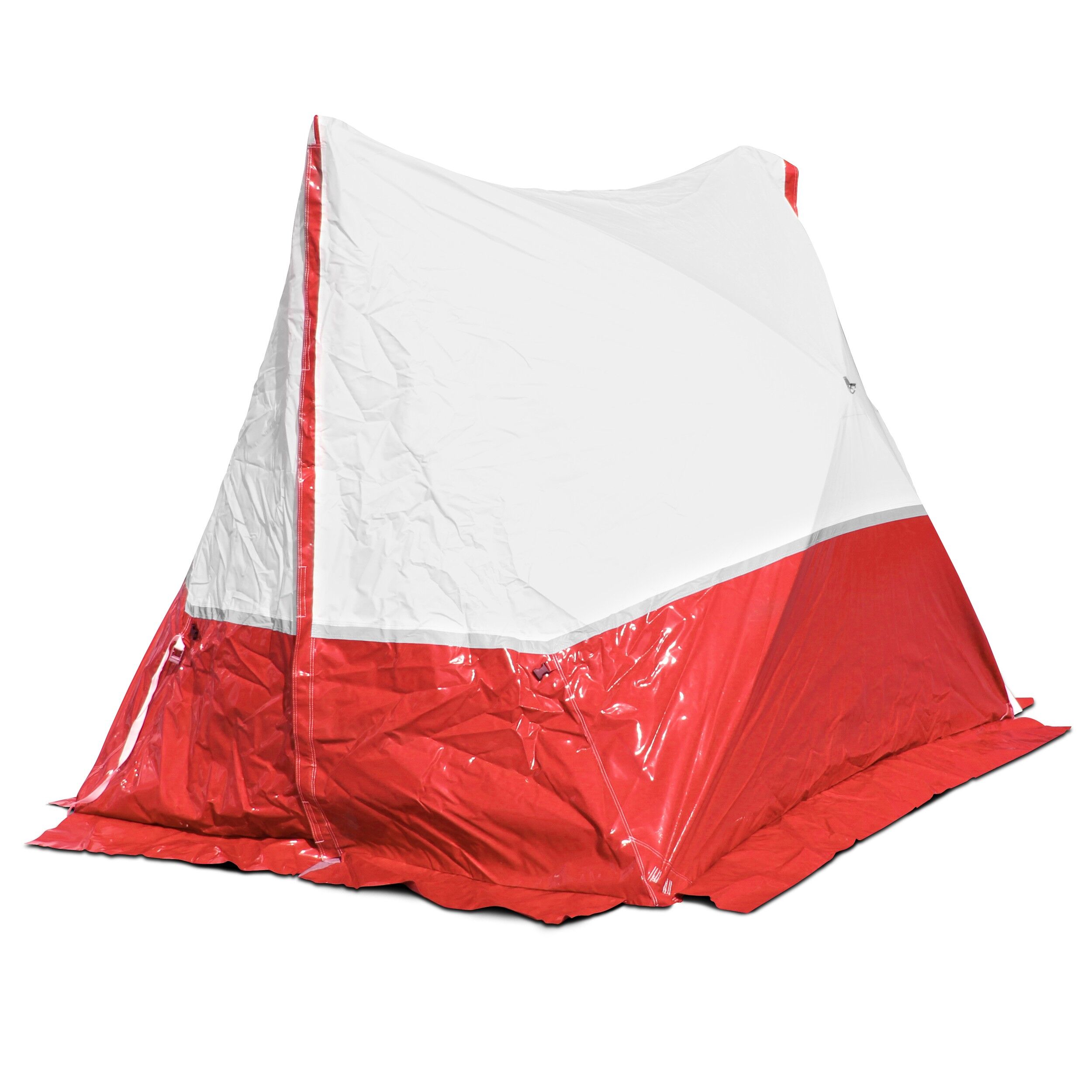 trotec tenda da lavoro 250 te 250*200*190 a tetto spiovente in rosso