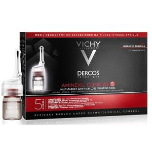 Vichy Dercos Aminexil Intensive 5 Uomo 21 fiale