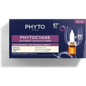 Phyto Phytocyane fiale donna contro la caduta progressiva dei capelli 12 x 3,5ml