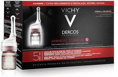 Vichy Dercos Aminexil Intensive 5 Uomo 42 fiale