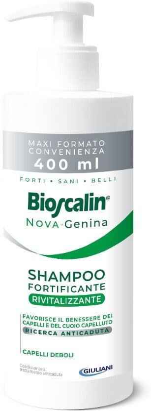 Bioscalin Nova Genina Shampoo Rivitalizzante Maxi Size Flacone 400 ML