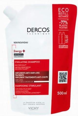 Vichy Dercos shampoo energizzante eco ricarica da 500 ml