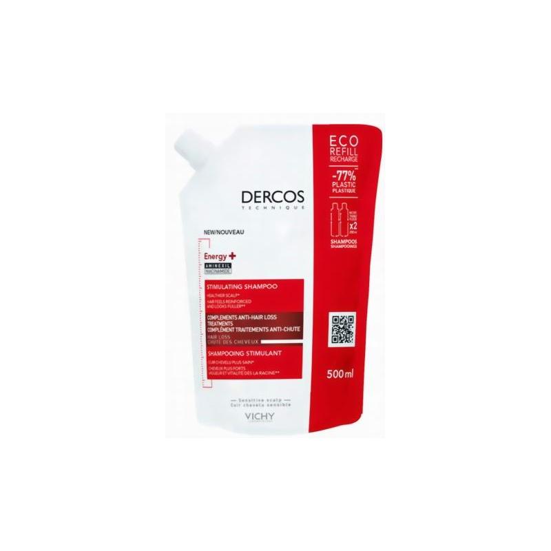 Vichy Dercos shampoo energizzante eco ricarica da 500 ml