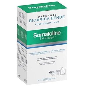 Somatoline Skin Expert Bende Snellenti Drenanti 1 Kit Ricarica