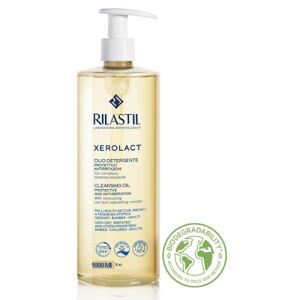 Rilastil Xerolact Olio Trattamento Emolliente per Pelle Secca e Sensibile 1000 ml