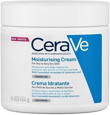 CeraVe Crema Idratante per Pelli Secche e Molto Secche 454g