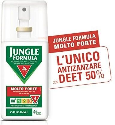 Jungle Formula Molto Forte repellente per zanzare da 75 ml