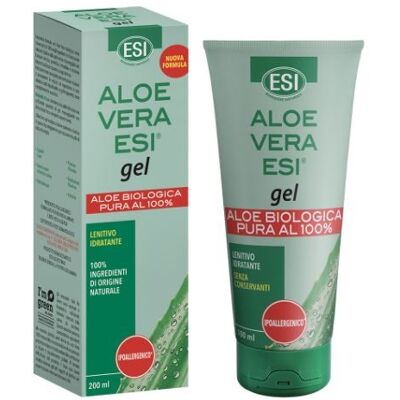 Gel di Aloe Vera Idratante e Nutriente - 200ml - Esi - Per Tutti i Tipi di Pelle Gel di Aloe Vera Idratante e Nutriente - 200ml - Esi - Per Tutti i Tipi di Pelle