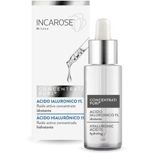 Incarose Concentrati Puri Acido Ialuronico Viso Collo Antirughe 15 ml