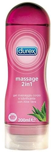 Durex Play Gel Lubrificante Massage 2 in 1 con Aloe Vera 200 ml