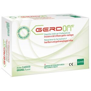 Sofar Gerdoff 20 compresse integratore per il bruciore gastrico