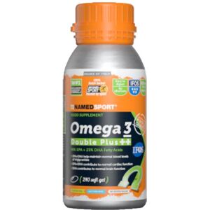 Named Sport Omega 3 Double Plus Integratore per il Colesterolo 240 Perle