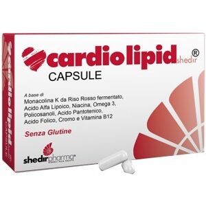 Shedir Pharma Cardiolipid 30 Capsule Integratore per il Colesterolo