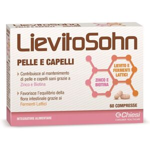 MARCO ANTONETTO Lievitosohn 60 Compresse Integratore per la Salute di Intestino, Pelle e Capelli