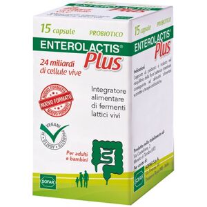 Sofar Enterolactis plus Fermenti Lattici 15 Capsule