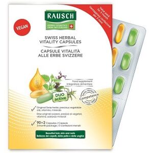 Rausch capsule vitalità alle erbe svizzere 180 capsule