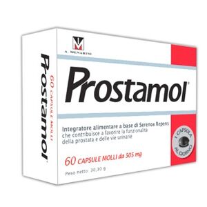 Menarini Prostamol integratore Alimentare per la Prostata 60 Capsule