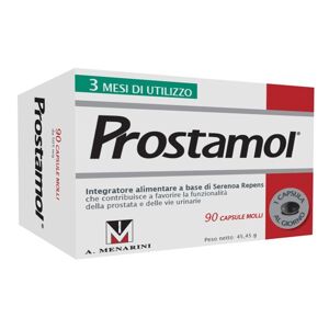 Menarini Prostamol integratore Alimentare per la Prostata 90 Capsule